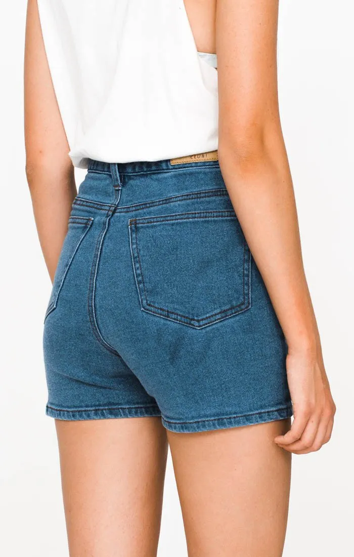 Afends Womens Nineties - Denim Shorts