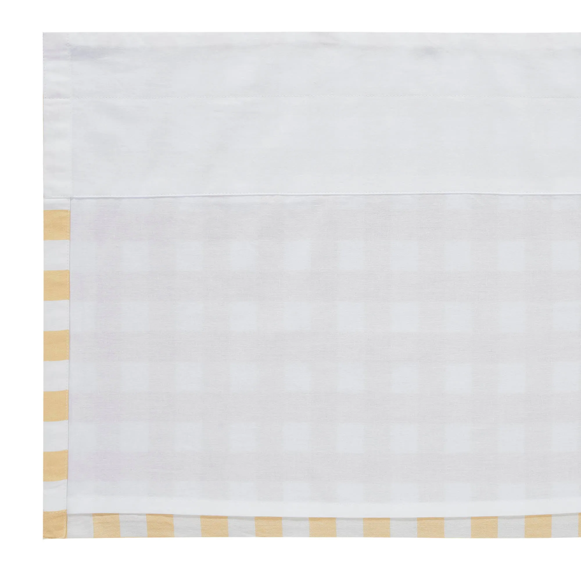 Annie Buffalo Yellow Check Valance 16x60