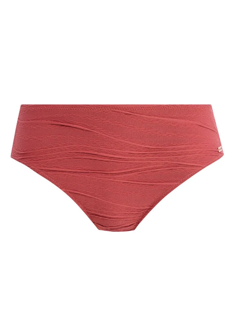 Beach Waves Mid Rise Bikini Brief