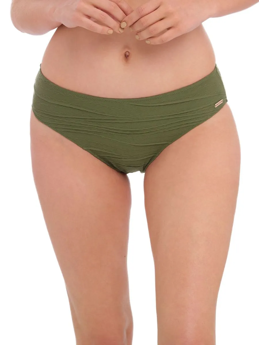 Beach Waves Mid Rise Bikini Brief