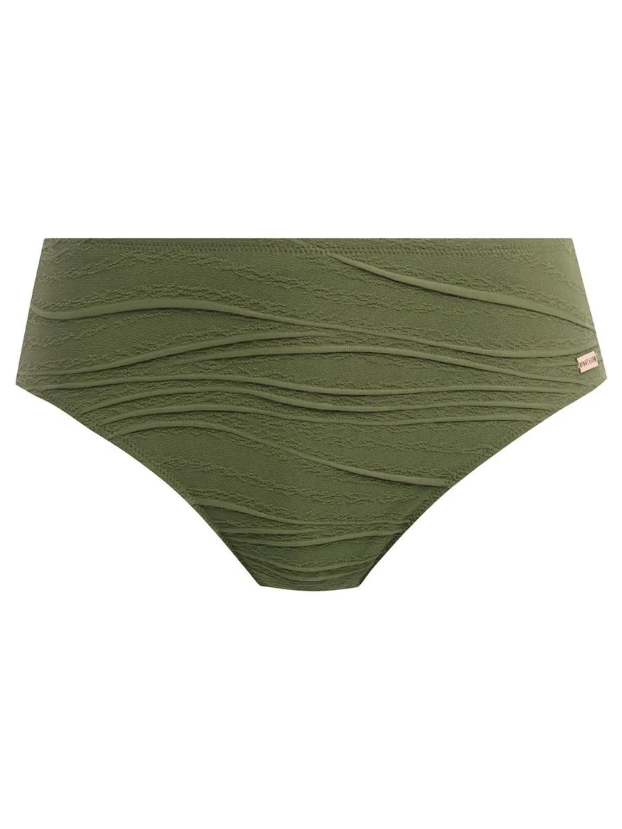 Beach Waves Mid Rise Bikini Brief
