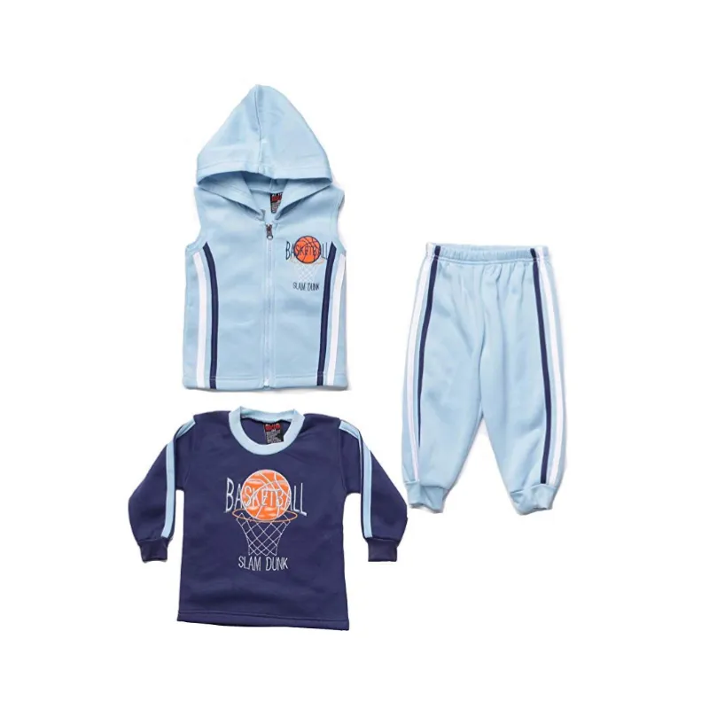 Boys Three Piece Fleece Set (4 Styles)