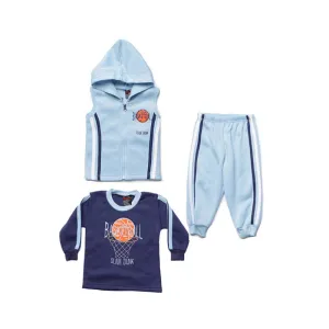 Boys Three Piece Fleece Set (4 Styles)