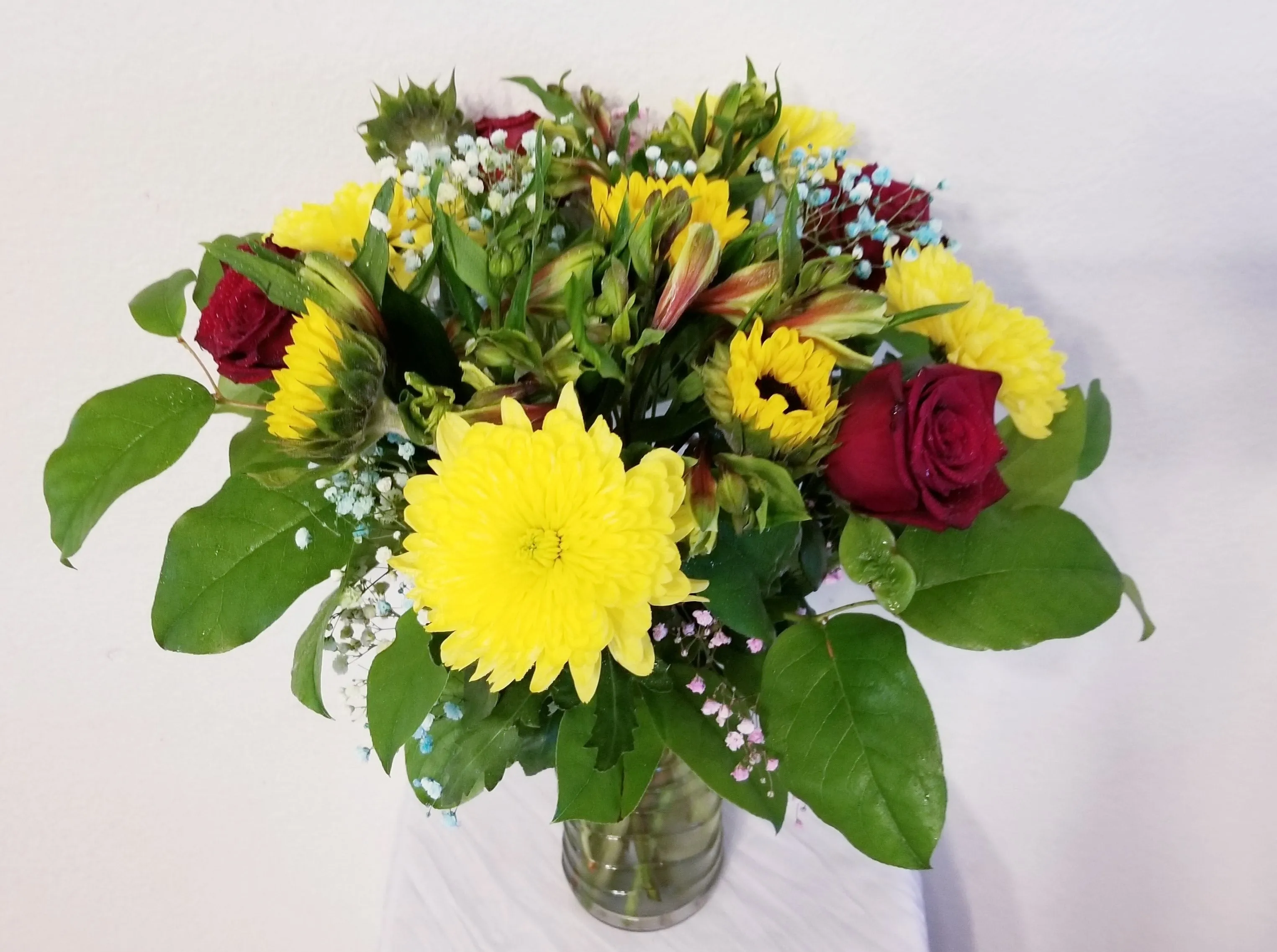 Contemporary Sunshine Arrangement