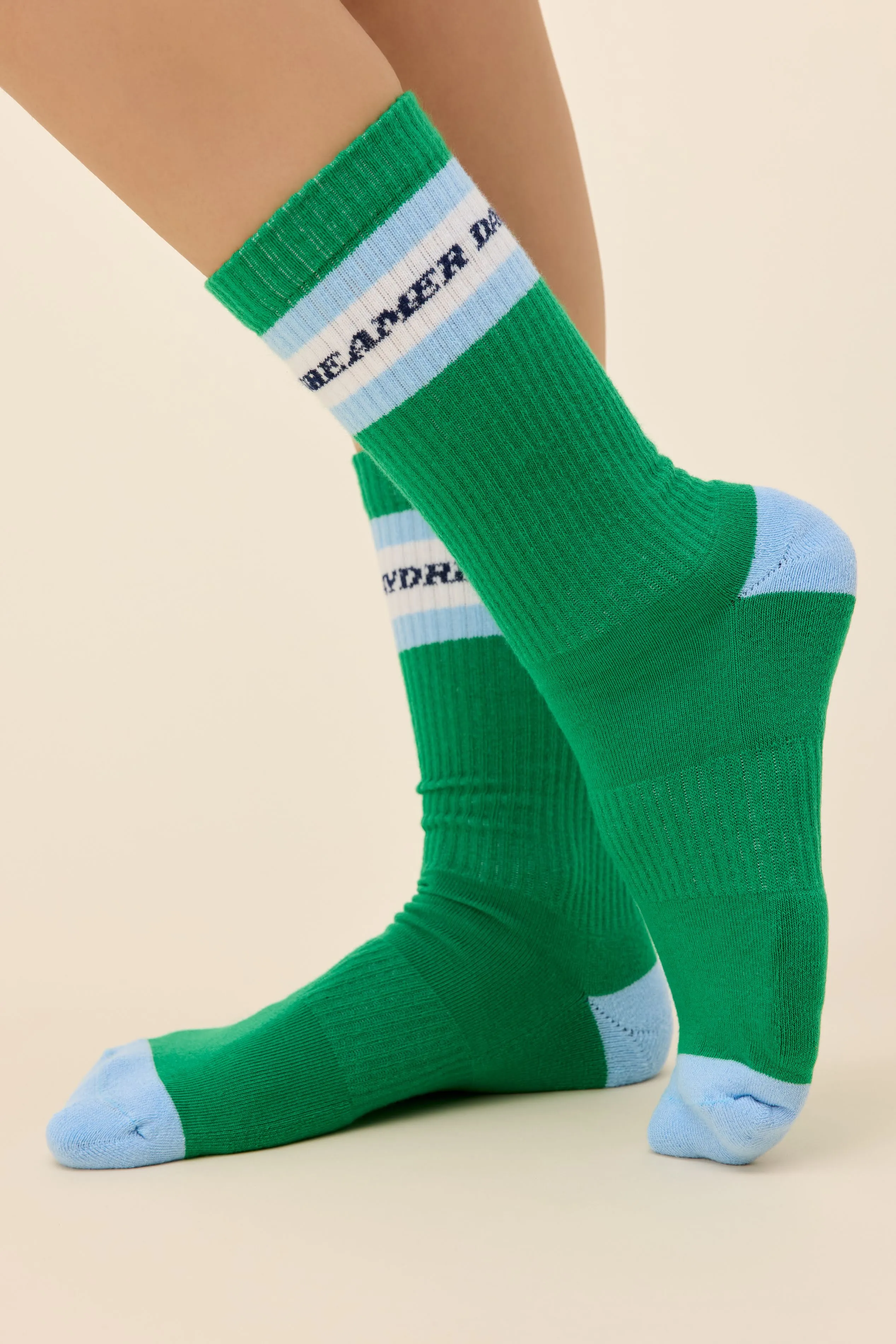 Daydreamer Stripe Logo Socks