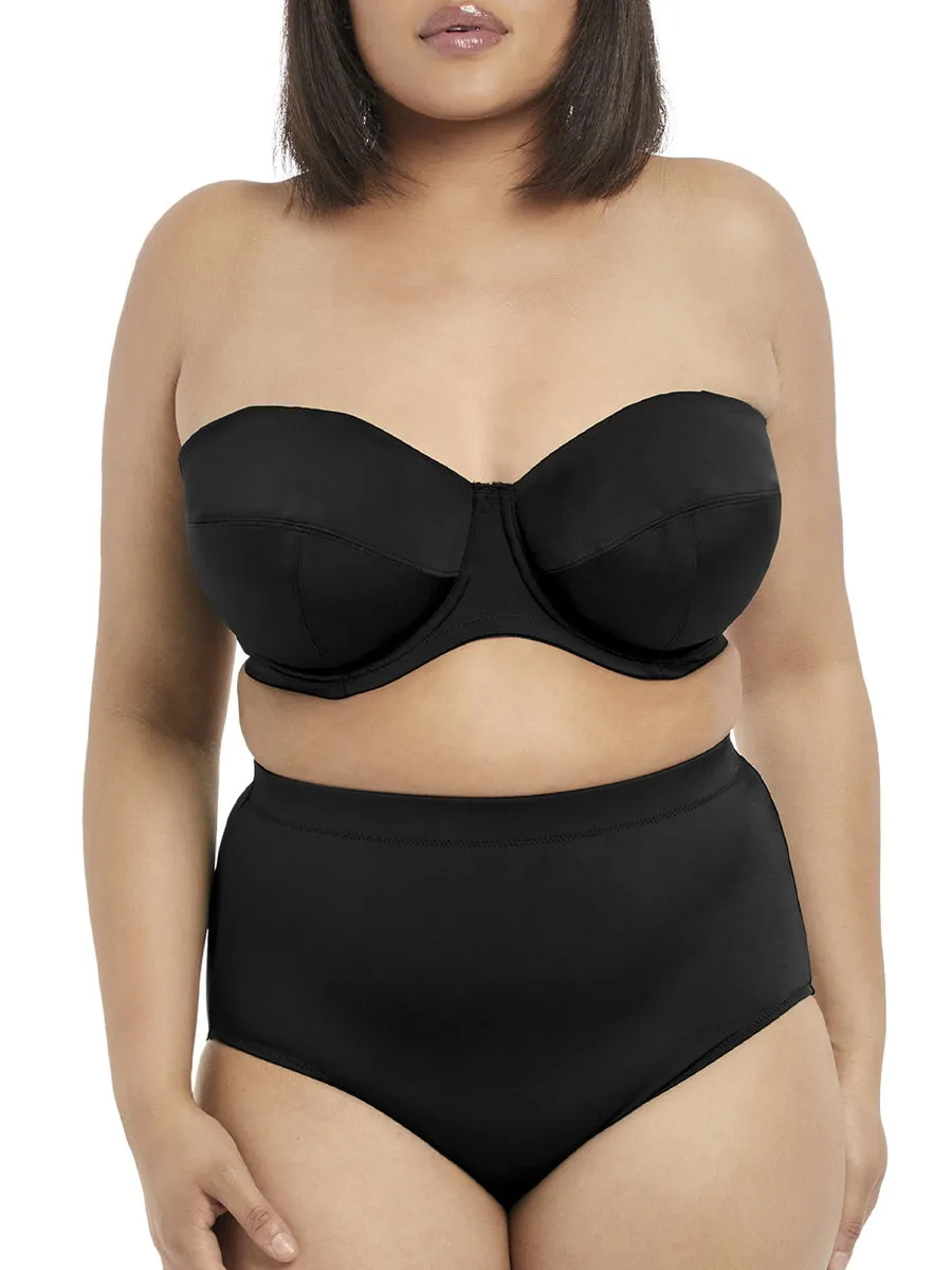 Essentials Classic High Rise Bikini Brief - Black