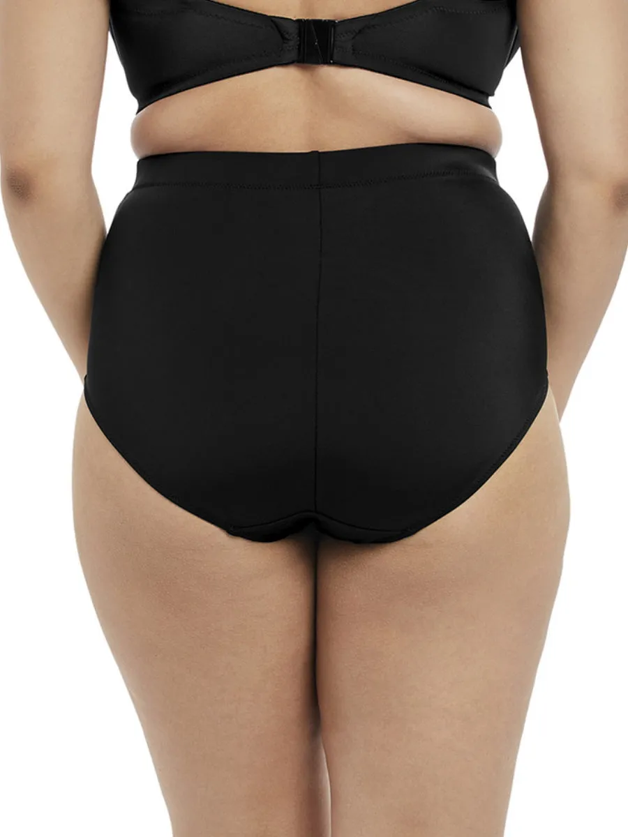 Essentials Classic High Rise Bikini Brief - Black