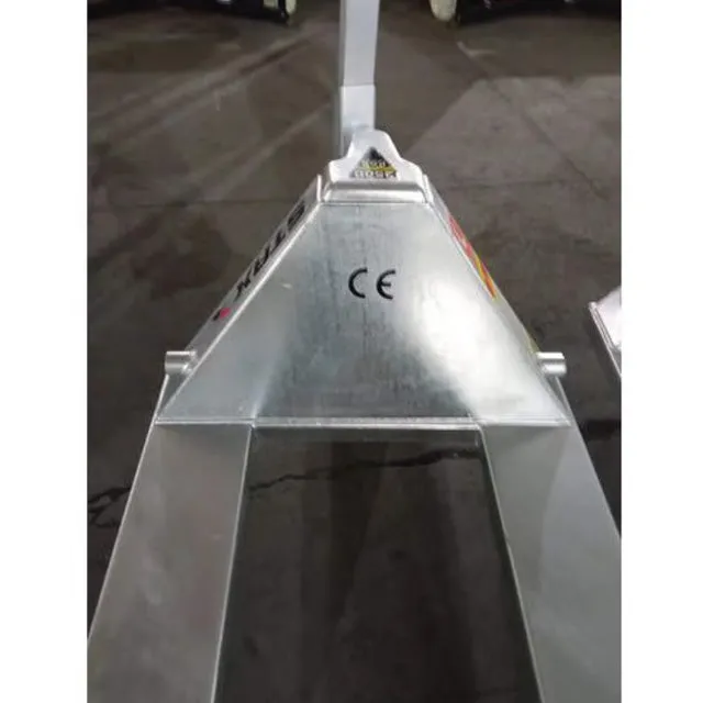 Galvanised Pallet Truck - 2500kg Heavy Duty - Zinc Plated Steel