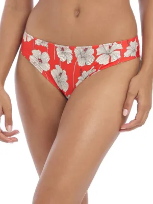 Hibiscus Beach Bikini Brief - Sunset
