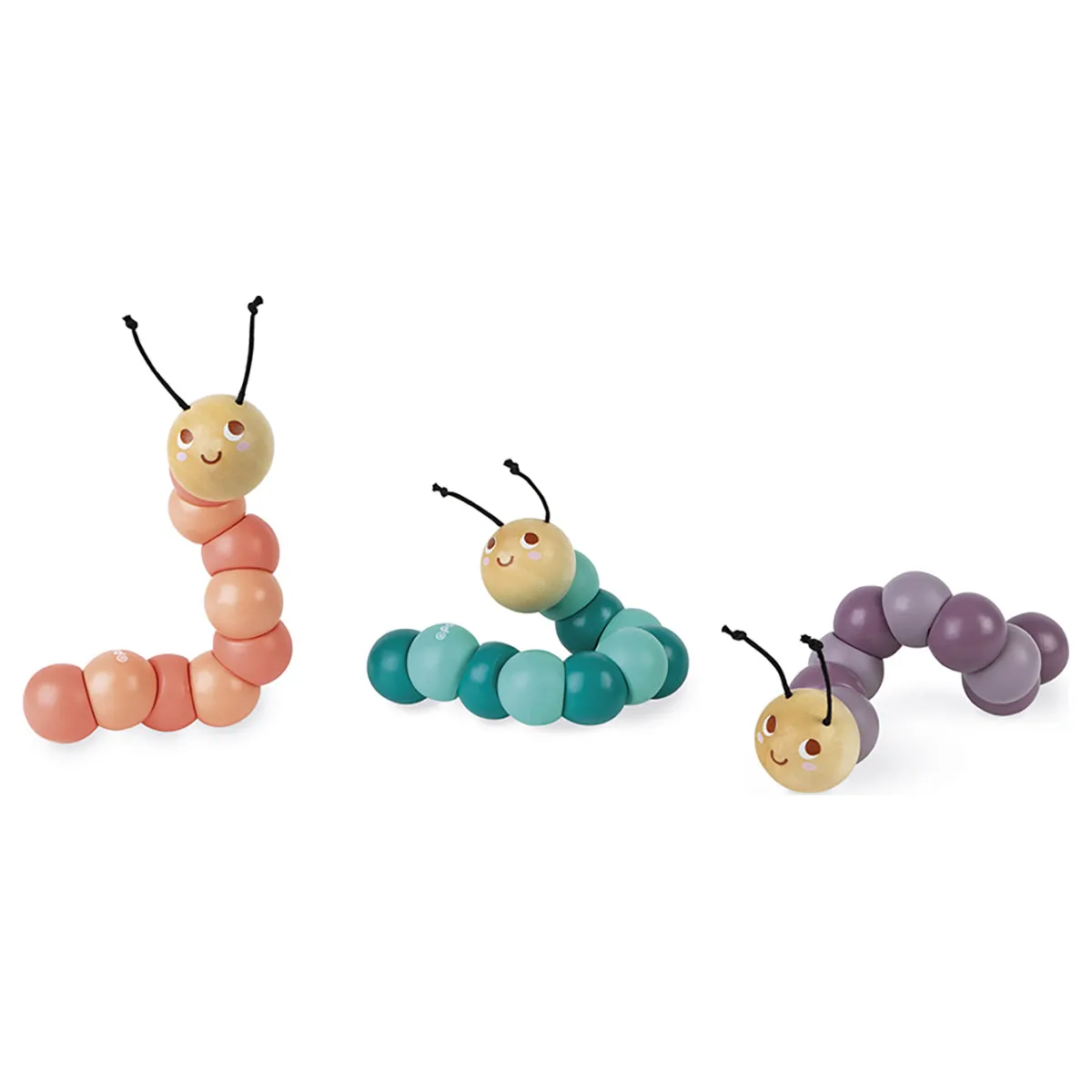 Janod Pocket Articulated Caterpillar (styles vary)