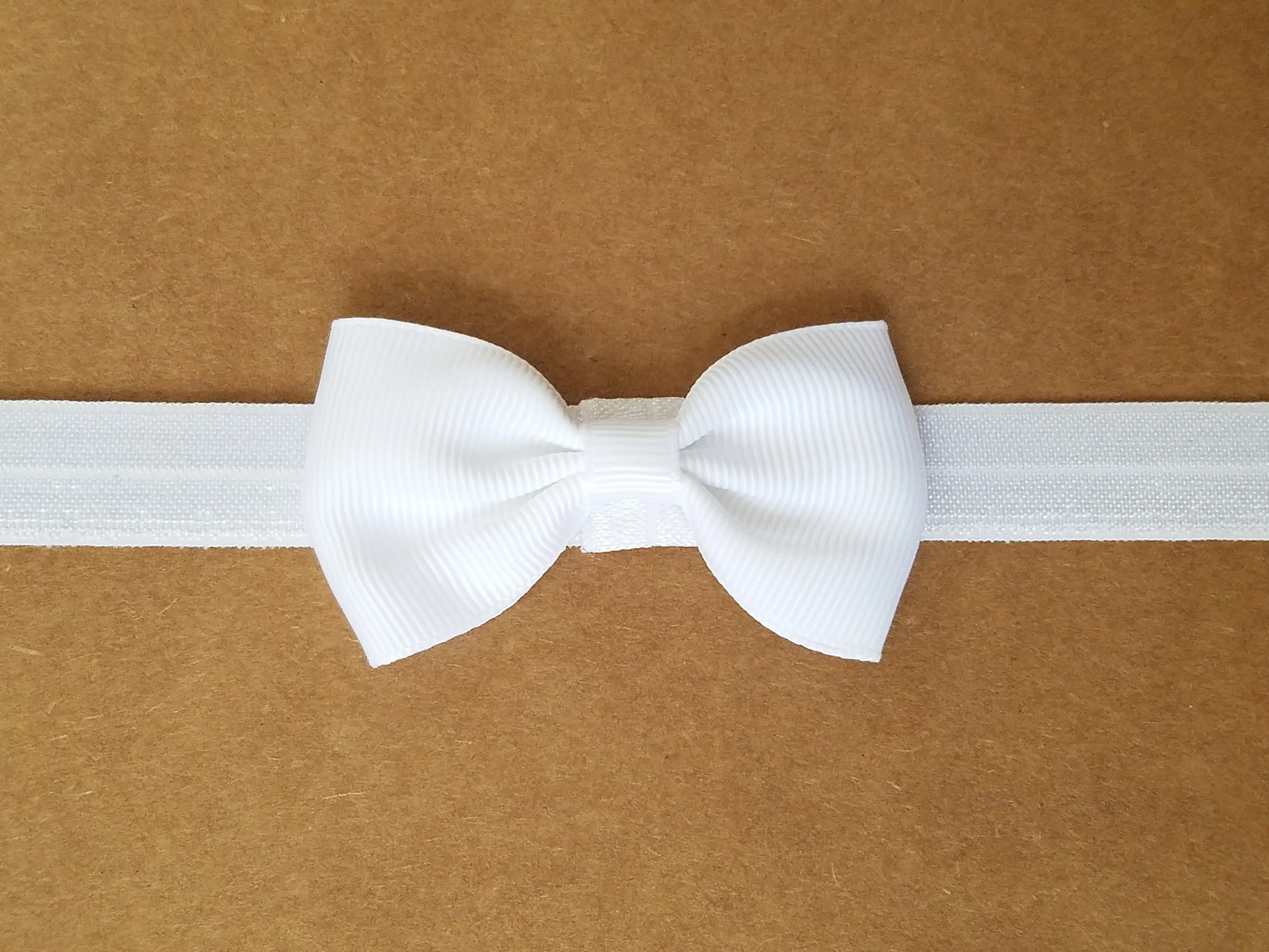 Light Blue 2.5" Grosgrain Hair bow Headband