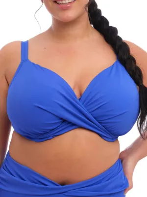 Magnetic Plunge Bikini Top - Sapphire