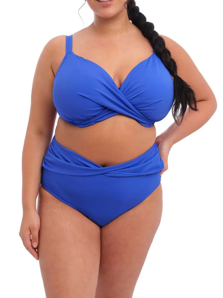 Magnetic Plunge Bikini Top - Sapphire