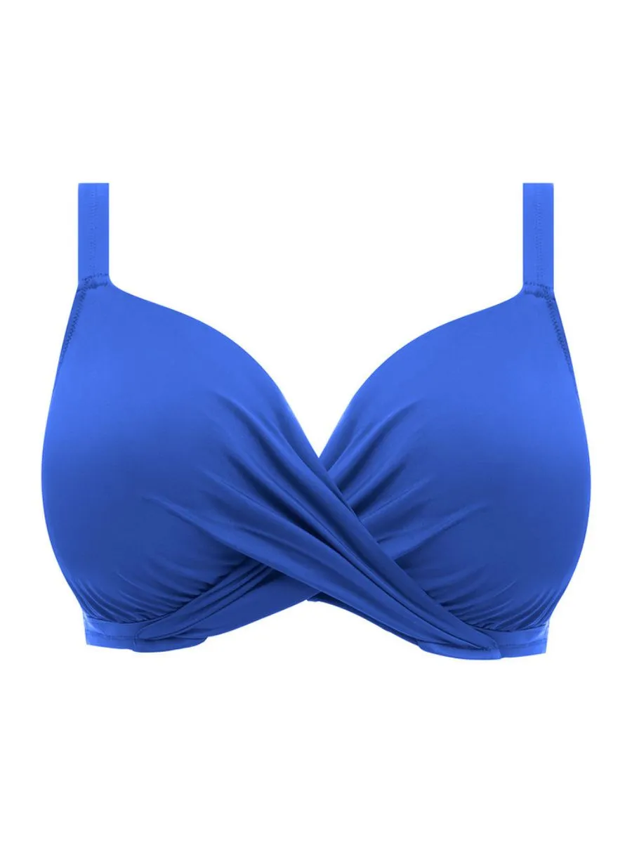 Magnetic Plunge Bikini Top - Sapphire