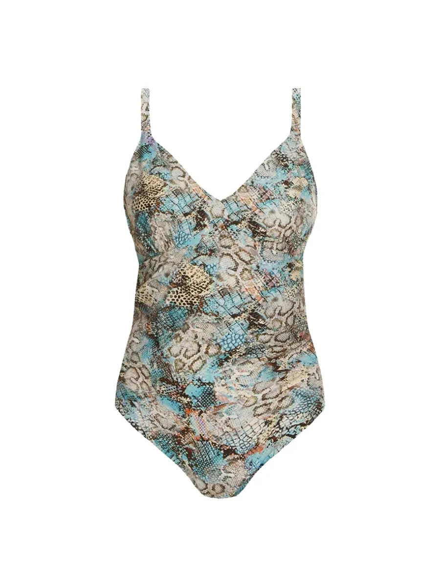 Manila Swimsuit - Iced Aqua
