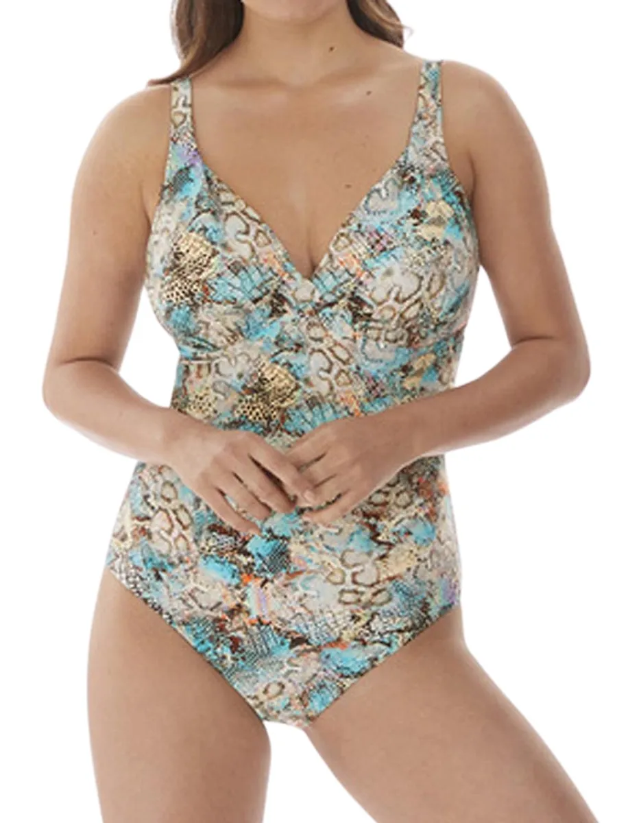 Manila Swimsuit - Iced Aqua