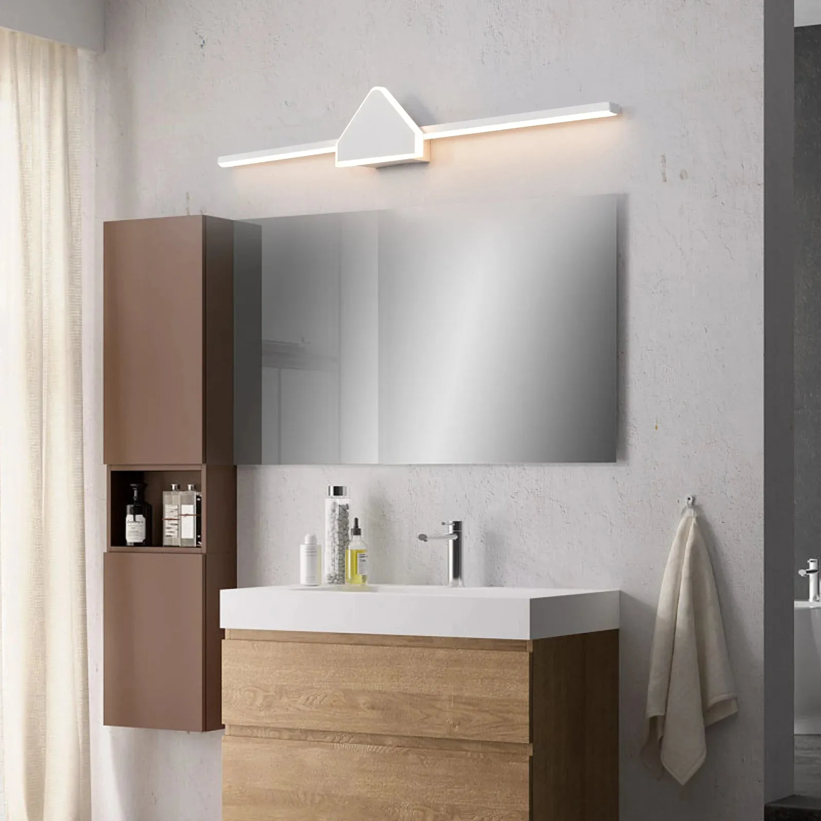 NEO Tanqa Modern Led Mirror Light 70cm 90cm 110cm Wall Mounted