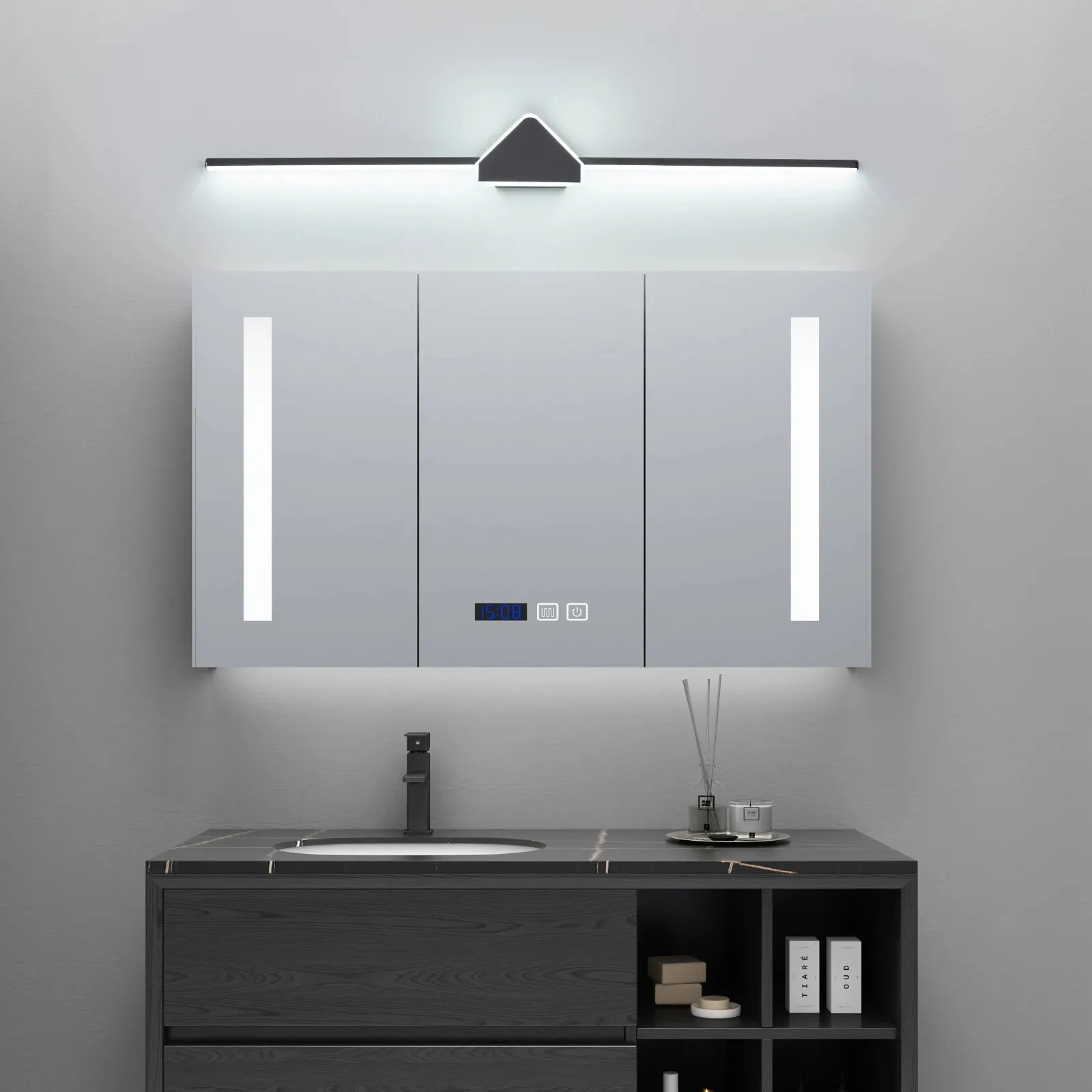 NEO Tanqa Modern Led Mirror Light 70cm 90cm 110cm Wall Mounted
