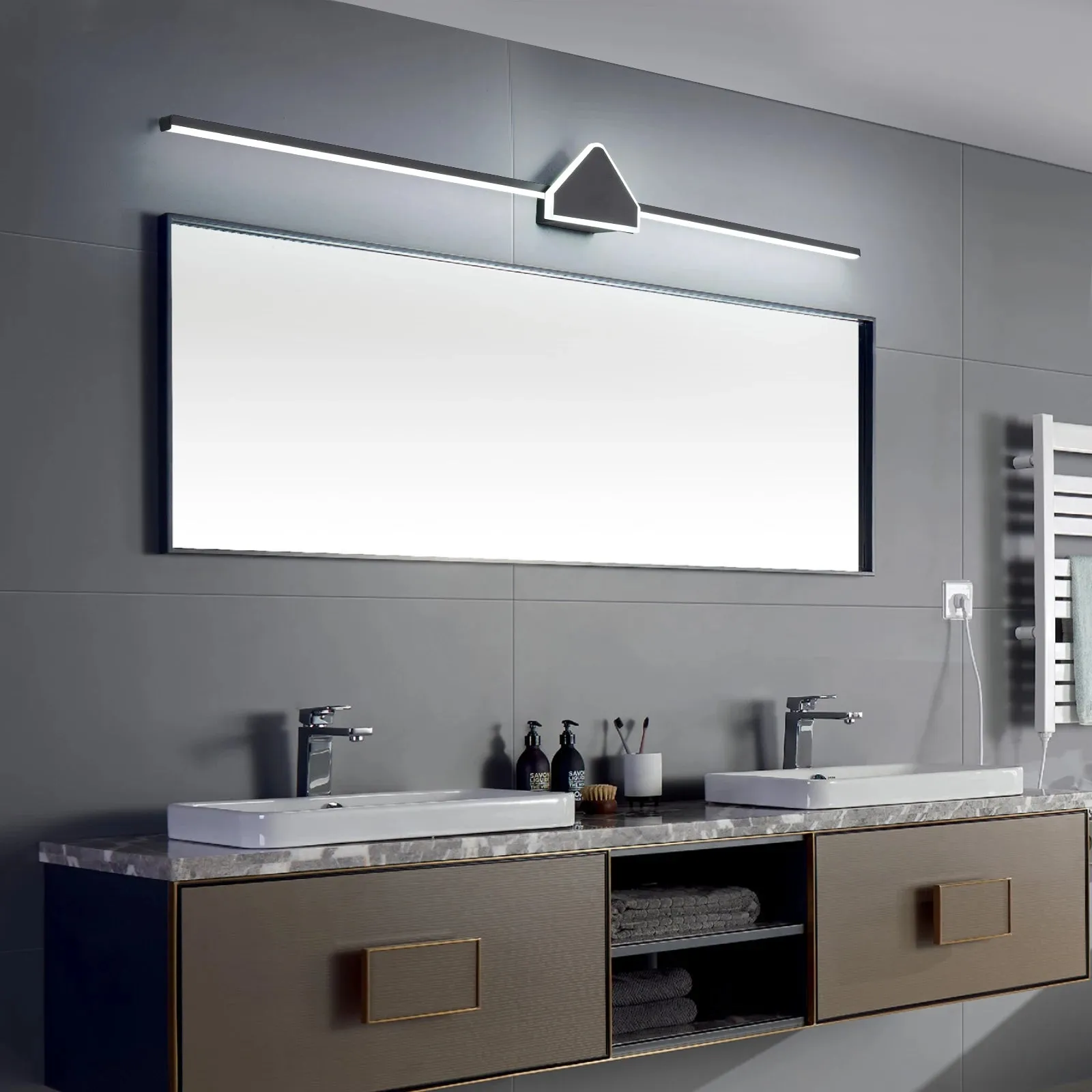 NEO Tanqa Modern Led Mirror Light 70cm 90cm 110cm Wall Mounted