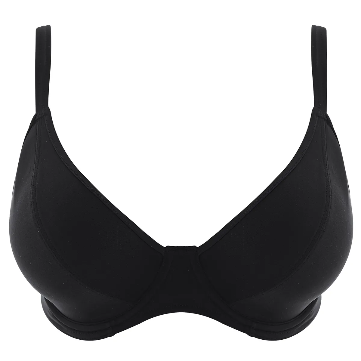 Remix Plunge Bikini Top Black - Freya Swim