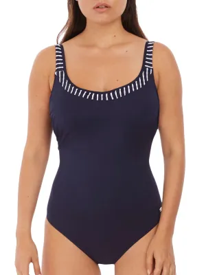 San Remo Scoop Back Swimsuit - Ink
