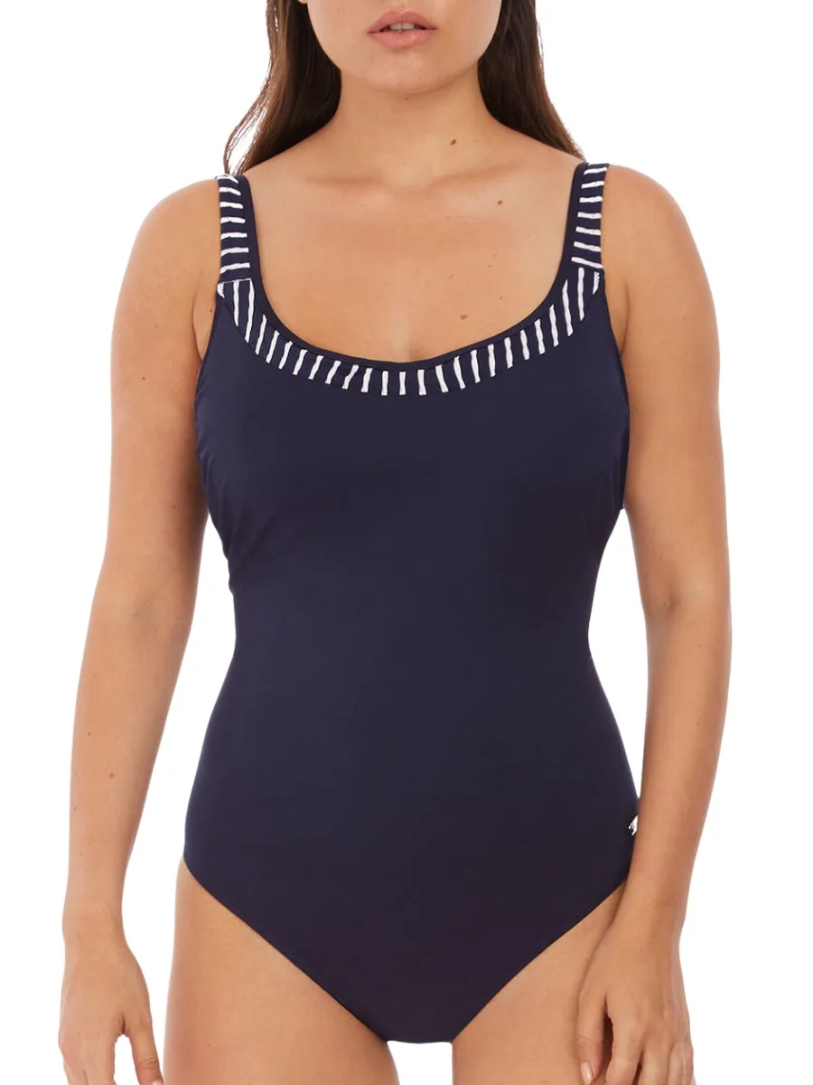 San Remo Scoop Back Swimsuit - Ink
