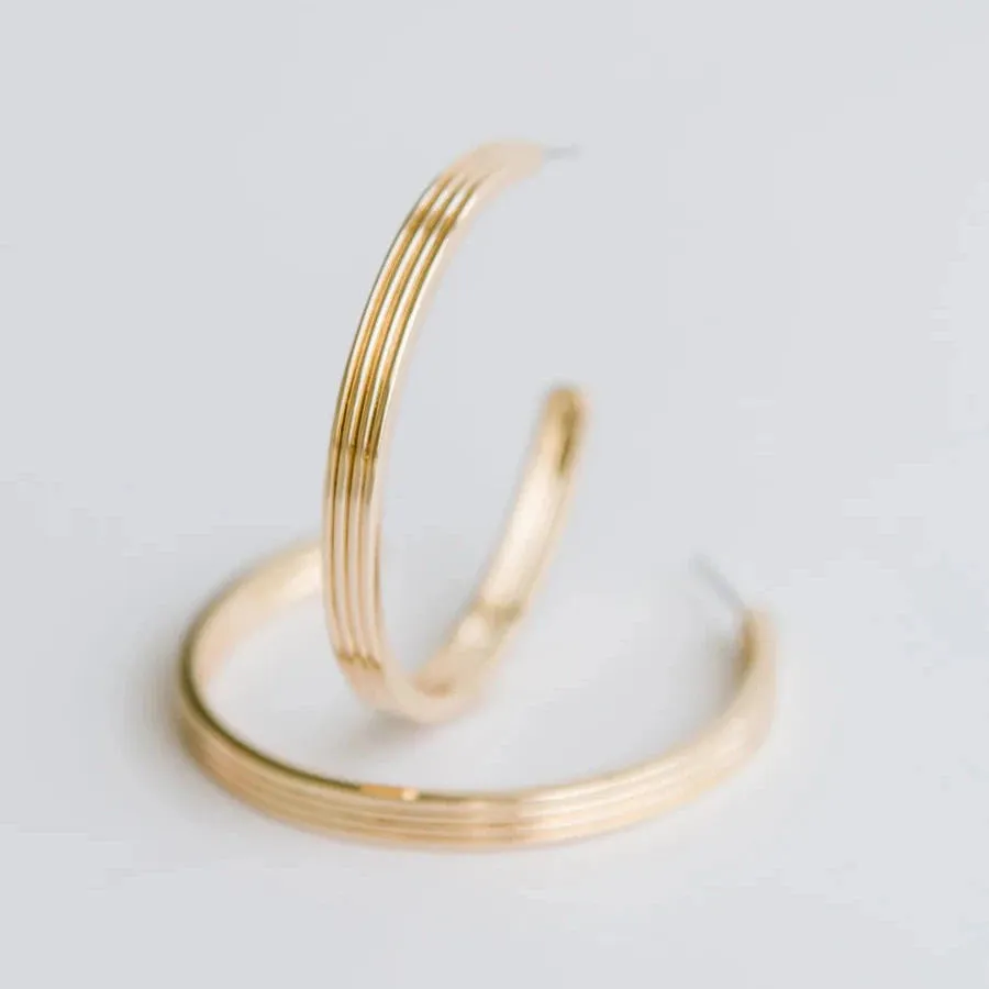 Shiela Hoops - Large