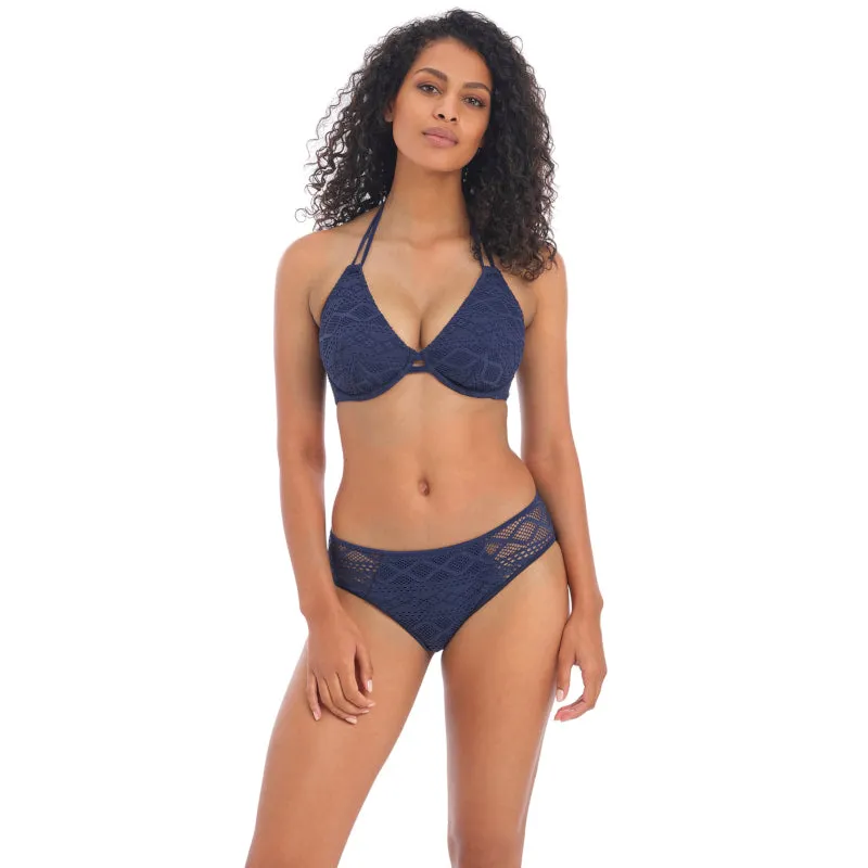 Sundance Halter Bikini Top Denim Blue - Freya Swim