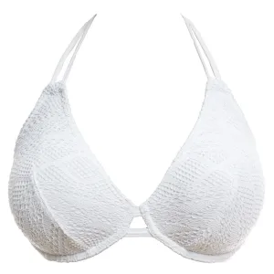 Sundance Halter Bikini Top White - Freya Swim