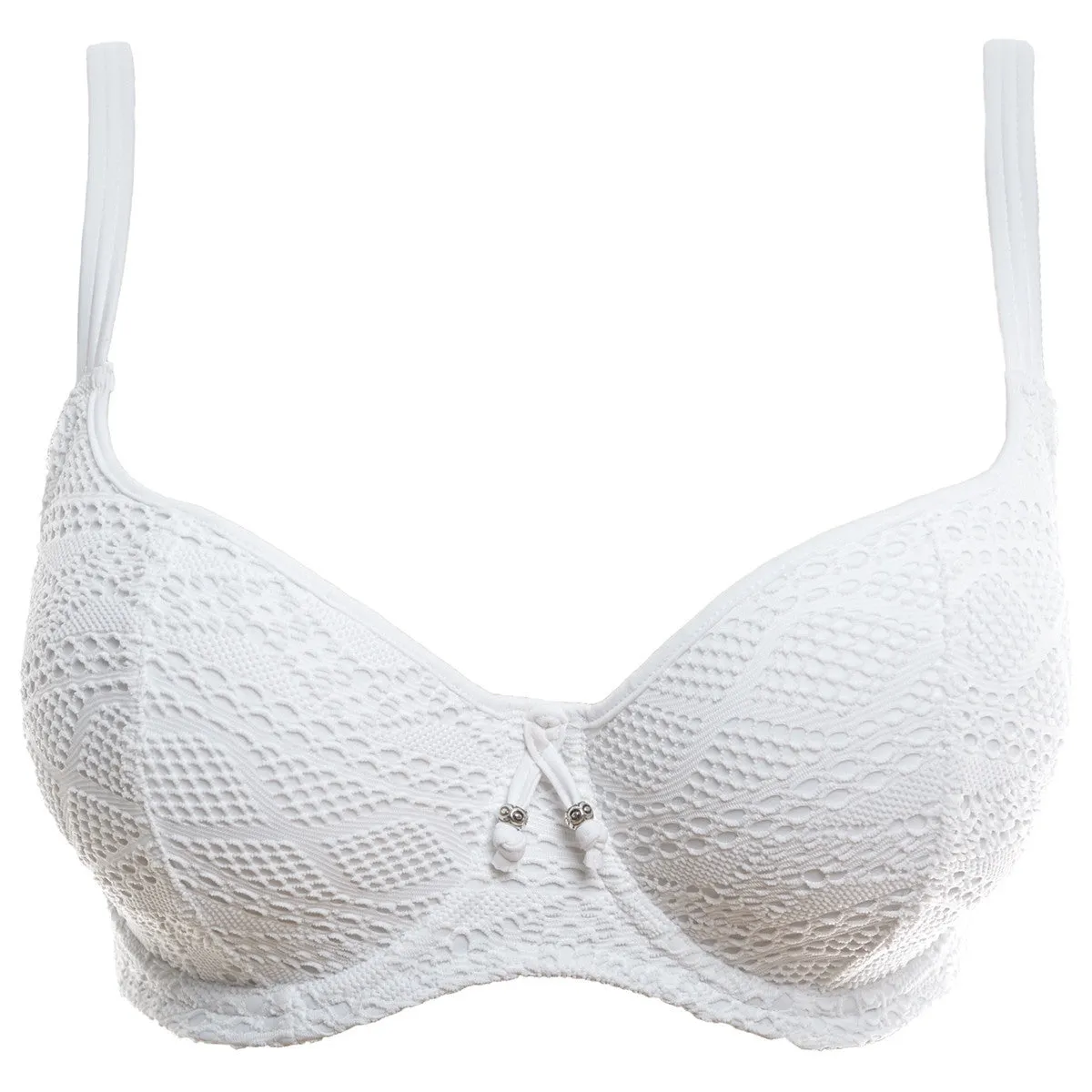 Sundance Sweetheart Bikini Top White - Freya Swim