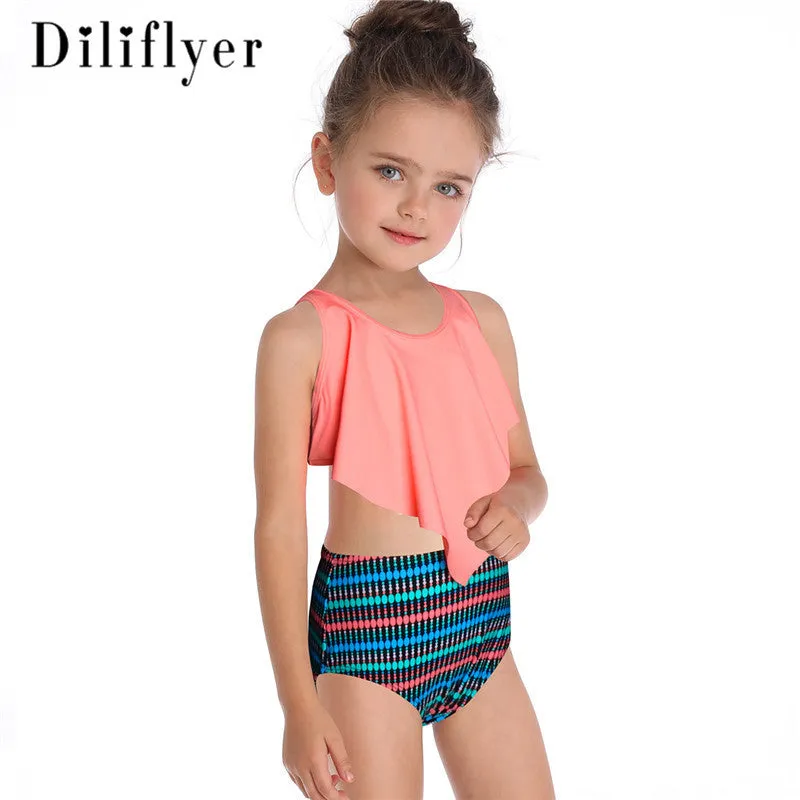 Swimsuit Cross-border special for new children's swimwear Europe girls