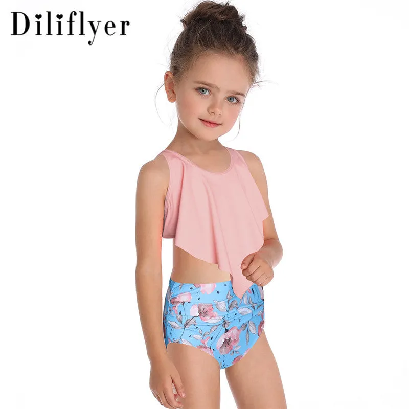 Swimsuit Cross-border special for new children's swimwear Europe girls