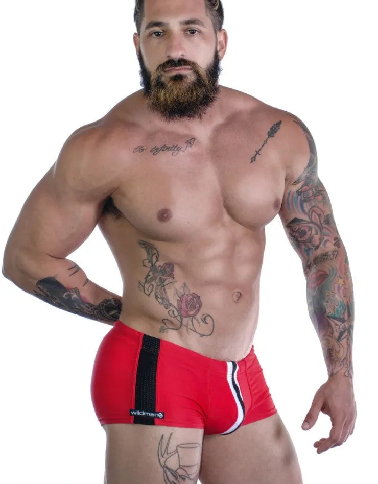 WildmanT - Sportivo Swimwear  - Small (Red)