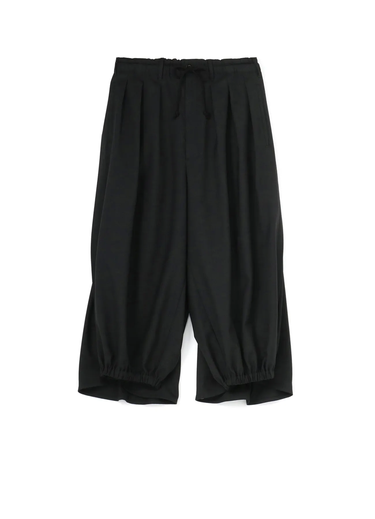 WOOL/POLYESTER GABARDINE CROW PANTS